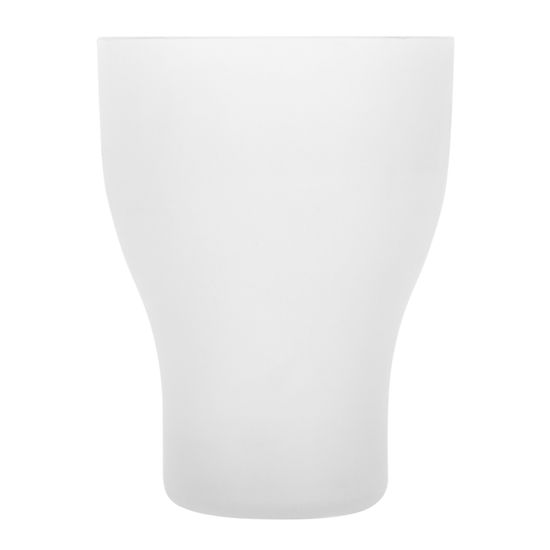 Стакан для зубных щеток пластиковый Besser BS 0157 (9х10х15 см) на хромированной подвеске с креплением "SMART STICKER"