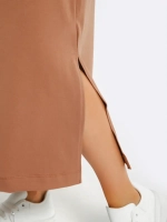 Платье хлопок однотон большие размеры