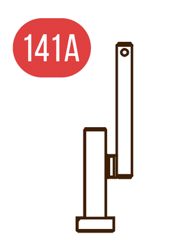 Запчасть №141A для HGSR. Ствол тип M