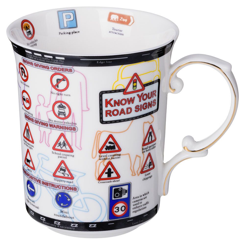 КРУЖКА LEFARD "ДОРОЖНЫЕ ЗНАКИ" 500 МЛ (КОР=24ШТ.)