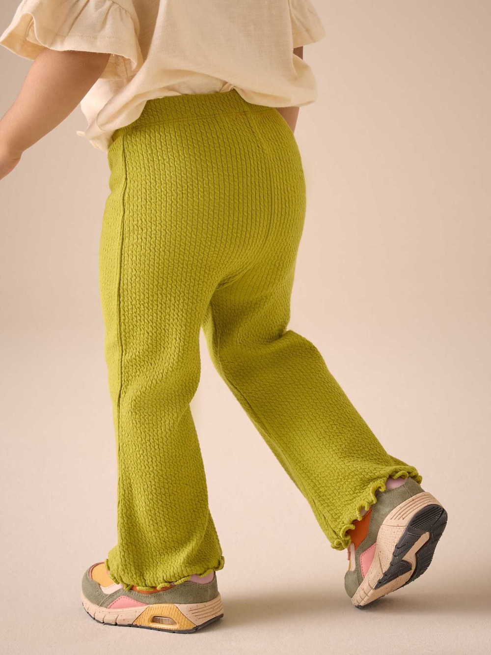 Легинсы-клеш для девочки Next E51-651, Хаки