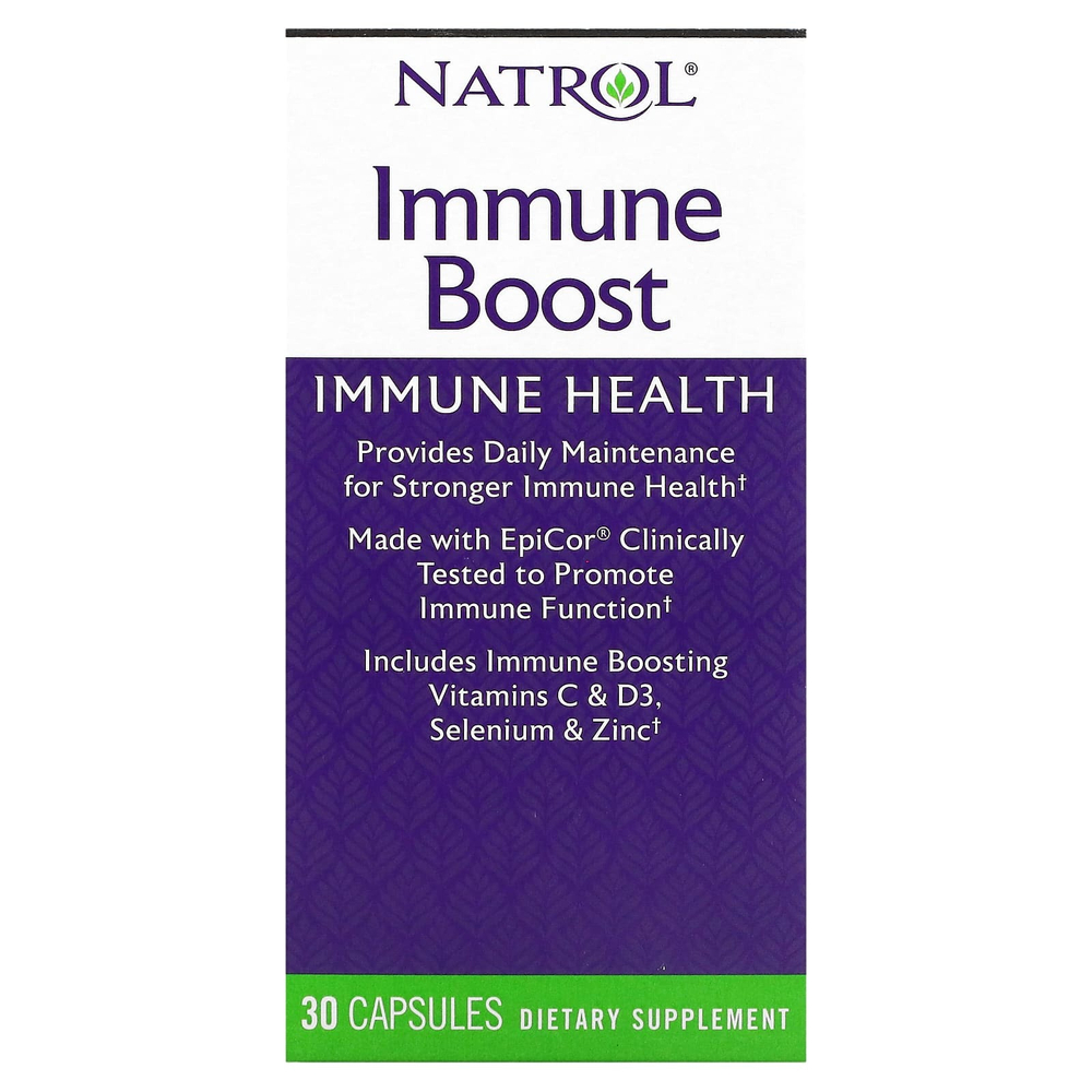 Natrol, Поддержка иммунитета, 30 капсул