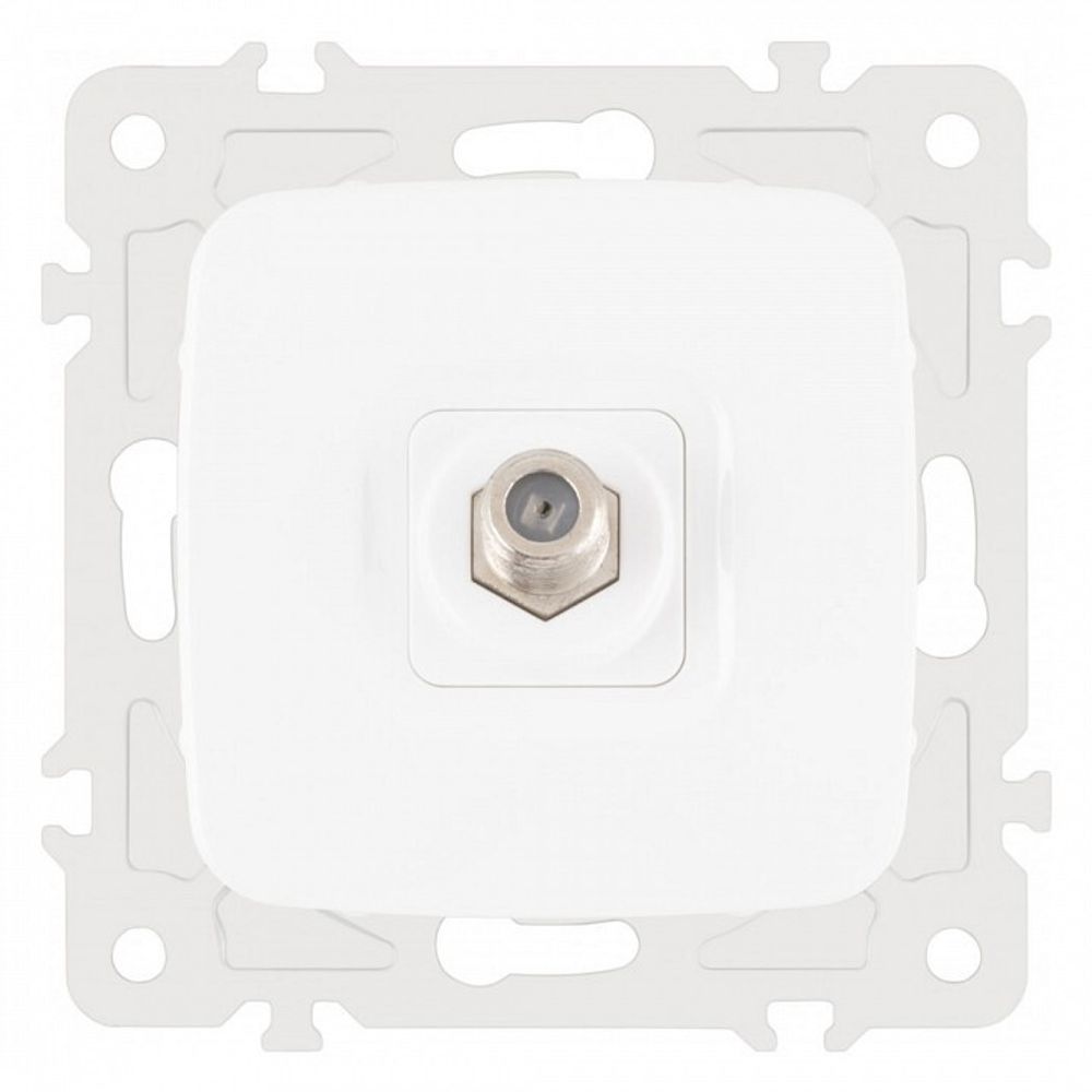 ТВ-розетка без рамки Arte Milano am-205 205.42-1.white