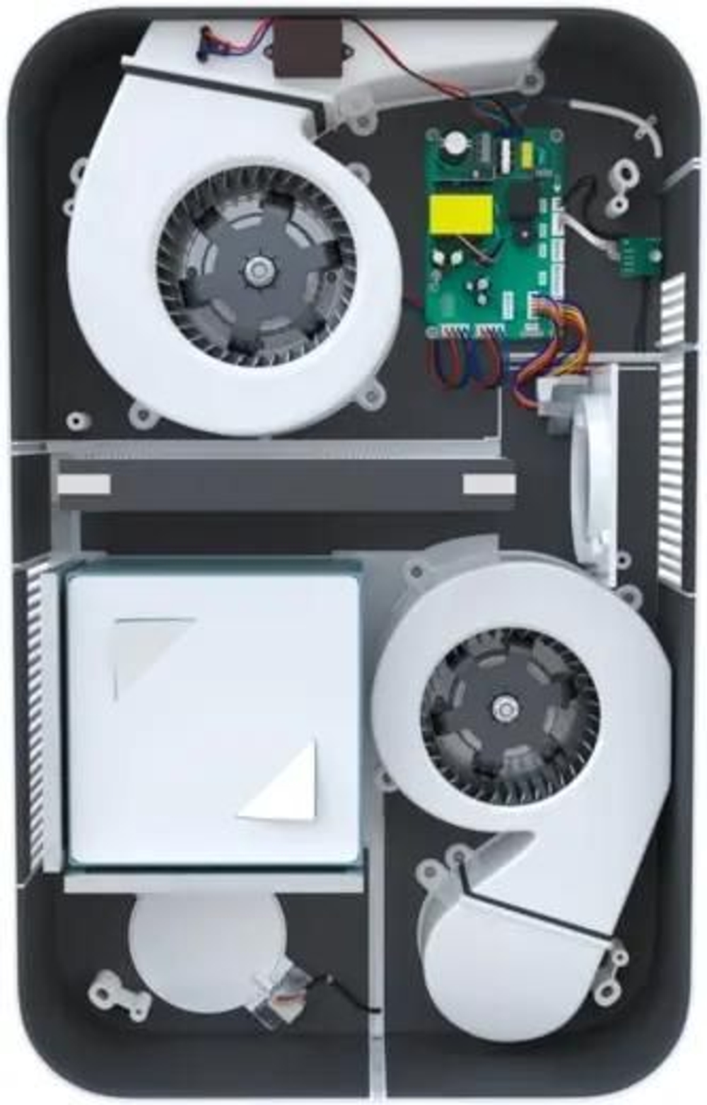 Воздухоочиститель Funai Fuji ERW-150X.P,  до 75м2,  с ионизацией, белый