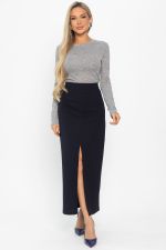 Юбка Асмира (темно-синяя) Ю14884-4М LT Collection