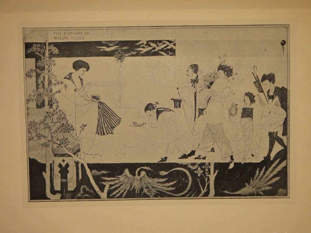 "Два издания Обри Бердслей. Жизнь и творчество и Обри Бердслей. Избранные рисунки". 1917г.