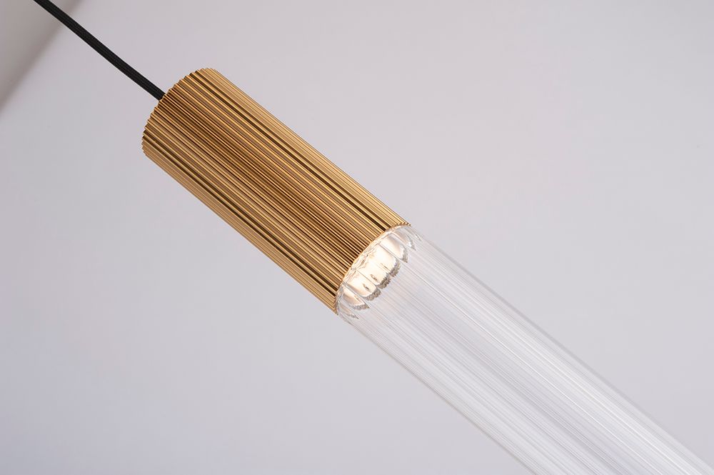 Подвесной светильник Flume 1A ant.brass