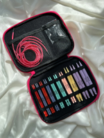 Набор пластиковых съемных спиц в футляре