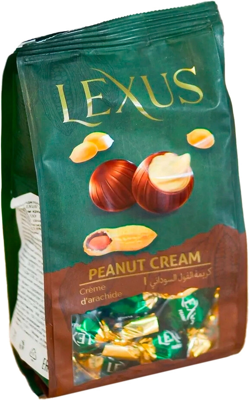 Шоколад Лексус Конфеты с Арахисовым Кремом / Lexus Peanut Cream 200г