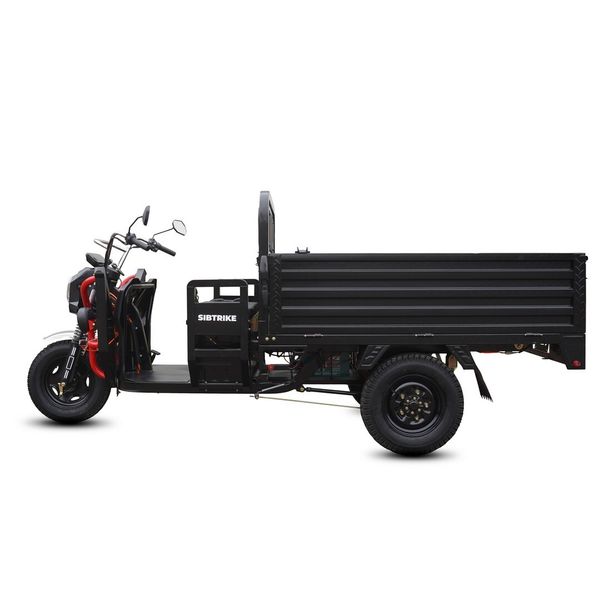 Грузовой электрический трицикл WHITE SIBERIA SIBTRIKE PRO CARGO 2000W (60V/36Ah) - версия 2025 года фото №3