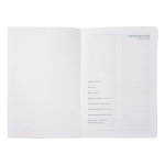 Ежедневник недатированный, А5, Yalong, 7БЦ, ПВХ, ляссе, клапан на магнитес отделкой золото, клетка, 140л., черный, "Шик"