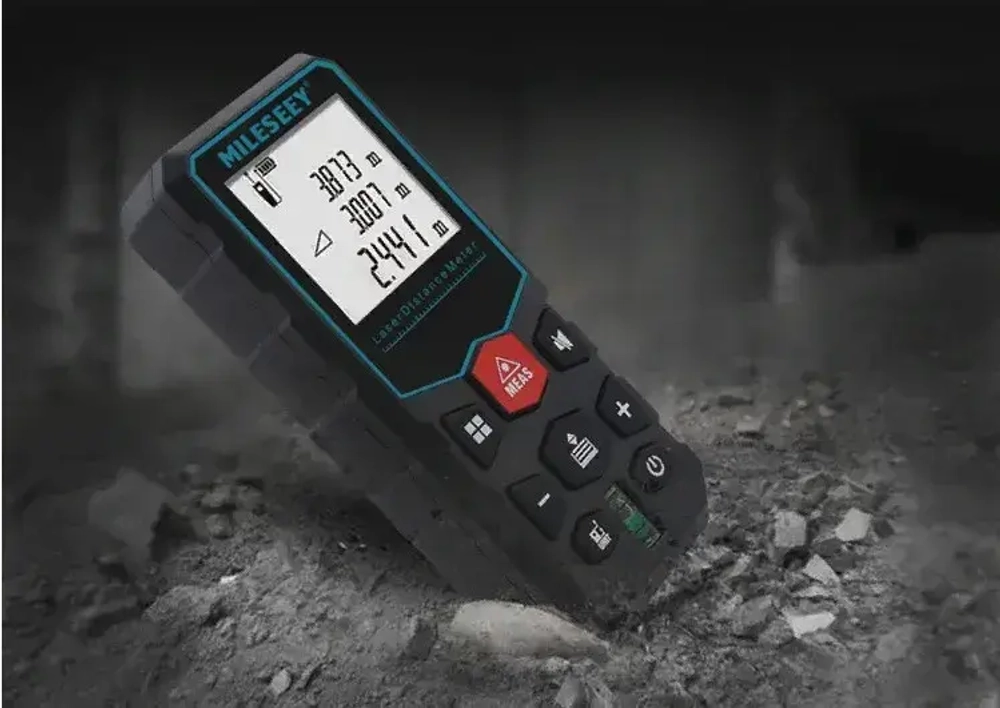 Лазерная рулетка/ дальномер строительный MILESEEY X5 60м