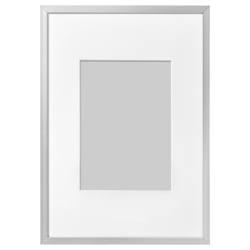 IKEA LOMVIKEN  (ИКЕА ЛОМВИКЕН)  -  Рама, алюминий, 21x30 см