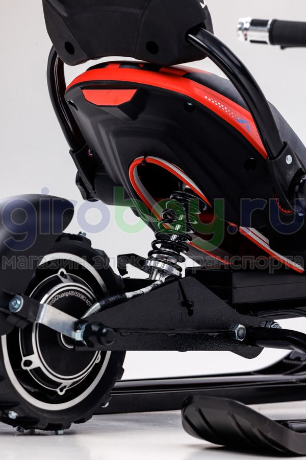 Детский электроснегокат BARS Arctic - Красный