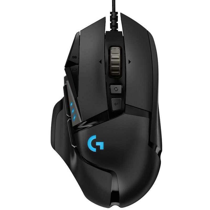 Мышь проводная Logitech G502 HERO черный