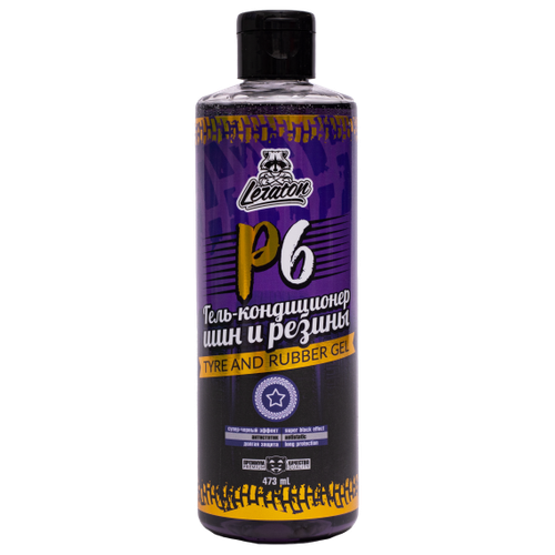 Leraton Гель для ухода за шинами и резиной  P6 473мл.