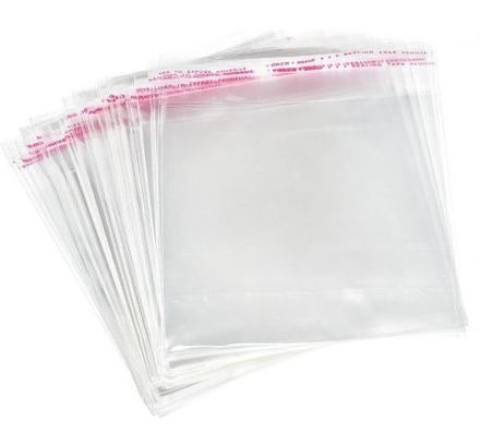 Пакеты бопп с клеевым клапаном 12х12+3см 25мкм (100/1000шт)