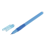 Ручка пиши-стирай 0,5 мм, синяя, трехгранный корпус, 3 цвета микс