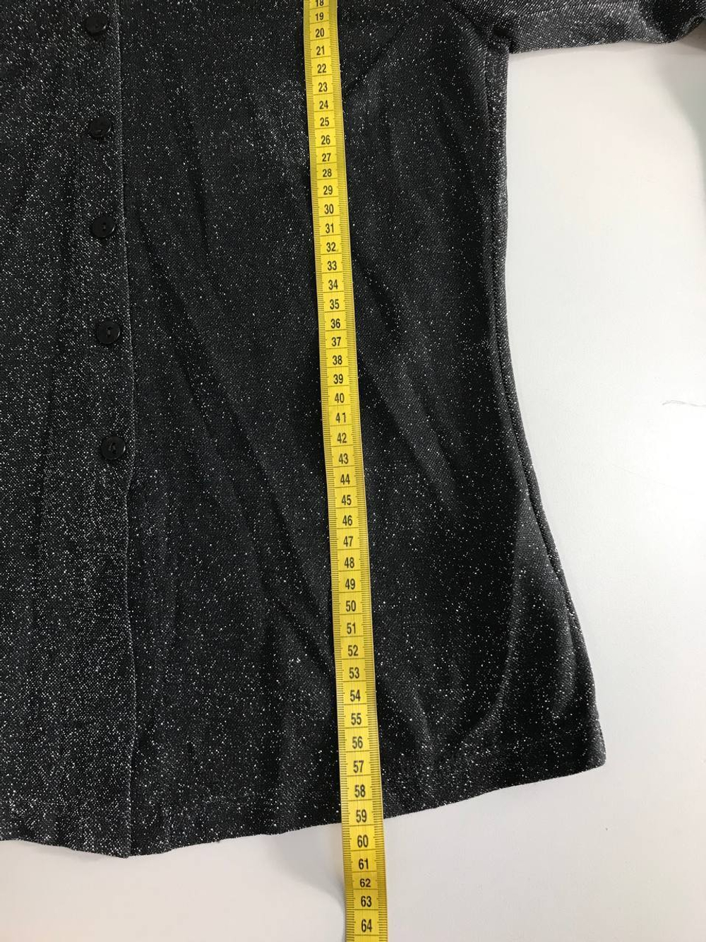 Блузка Daniela блестящая, маркировка 36, визуально на 42 размер