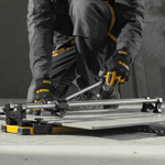 Плиткорез 600х14мм, цельнометал. напр., каретка на подш., стальная станина, рукоятка-пенал Denzel