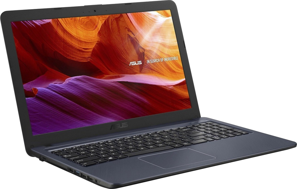 Ноутбук ASUS VivoBook X543MA-GQ1139, 15.6;/ Intel Pentium N5030 1.1ГГц / 4ГБ / 256ГБ SSD/ Intel UHD Graphics 605/ Endless / 90NB0IR7-M22070, серый