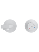 Смеситель для раковины встраиваемый WONZON & WOGHAND, Белый матовый (WW-105-MW)