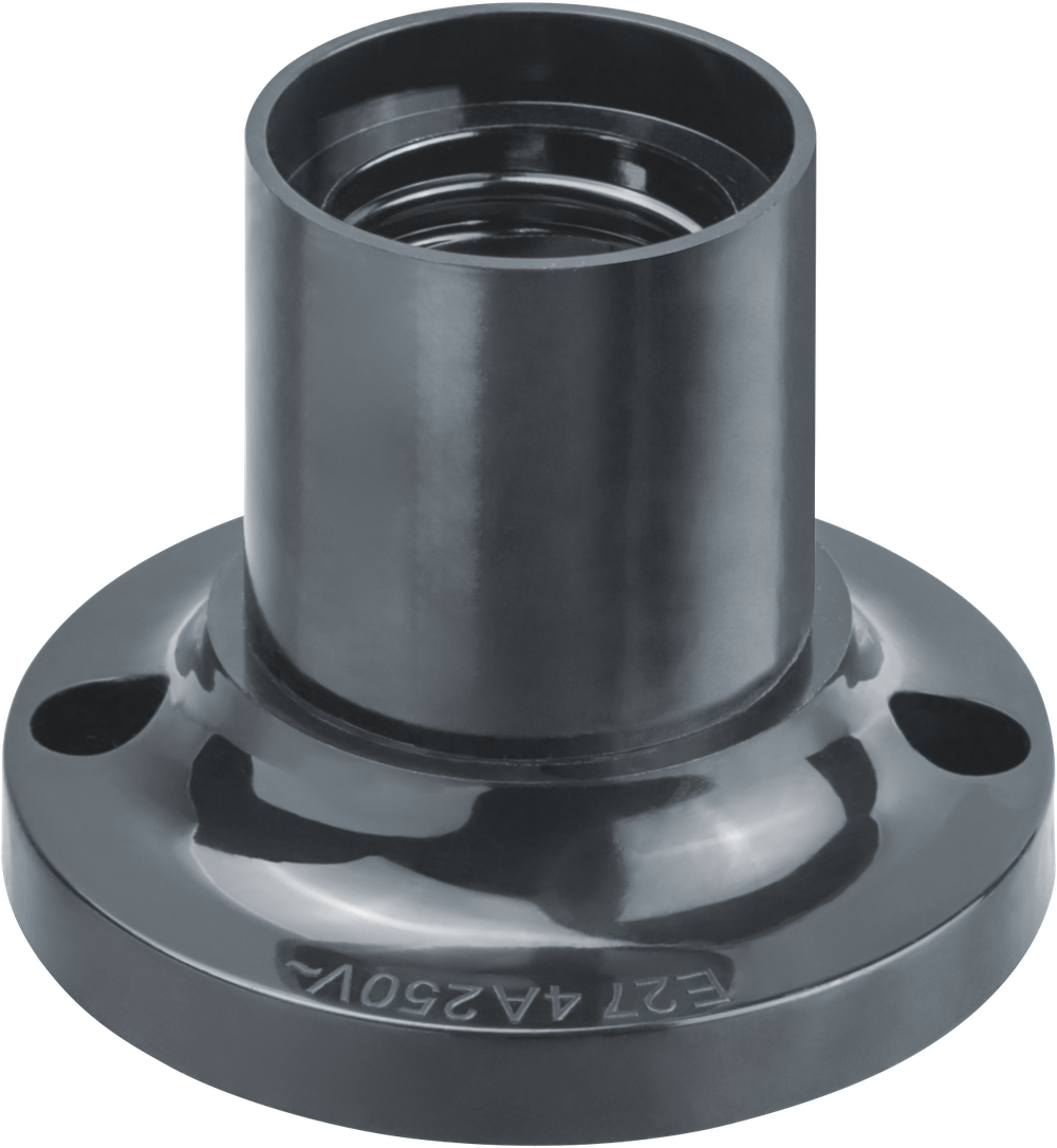 Патрон электрический Navigator 71 608 NLH-BL-W2-E27 карболит потолоч. прямой Е27