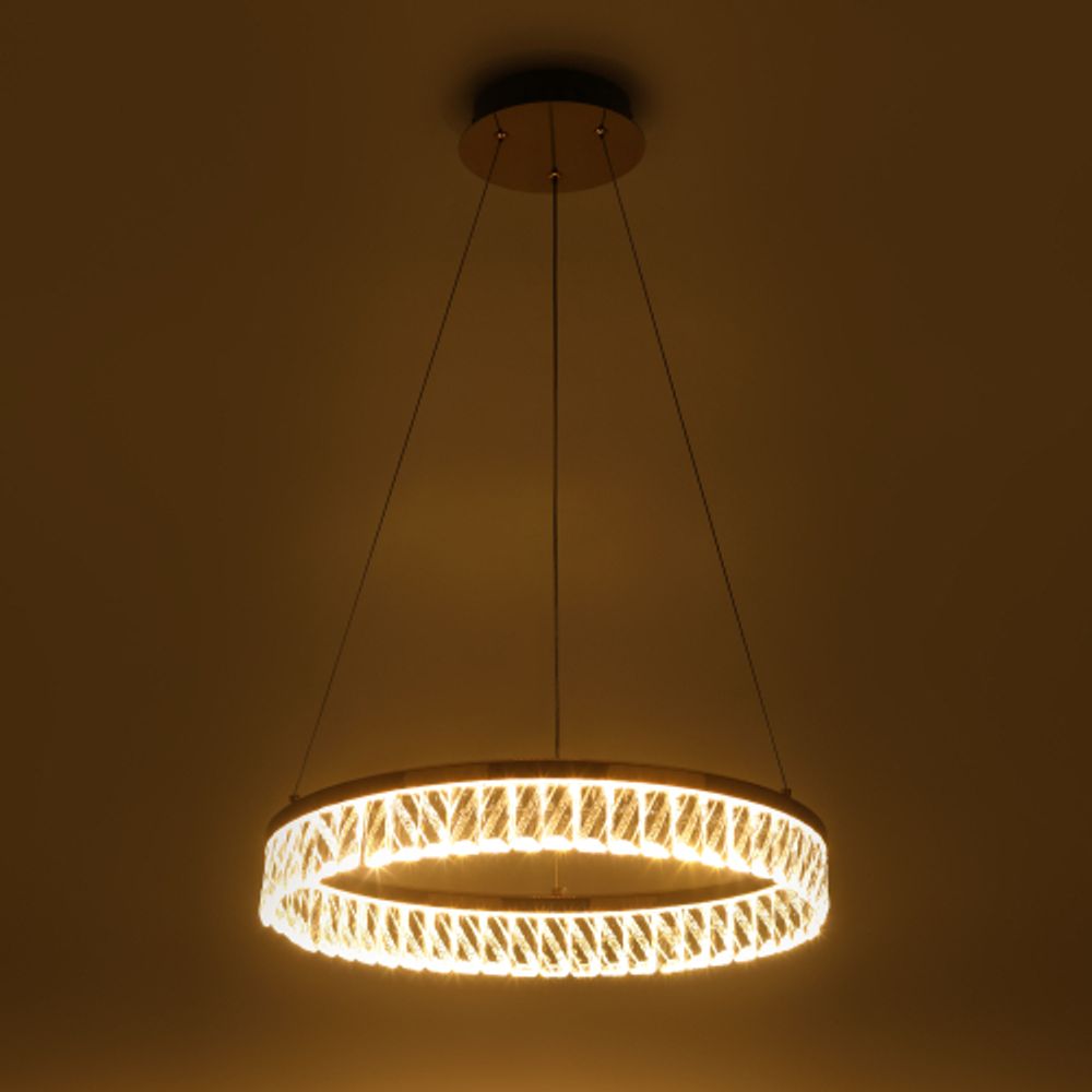 Люстра Rivoli Erika 6131-104 светодиодная LED 40 Вт 3000 K дизайн