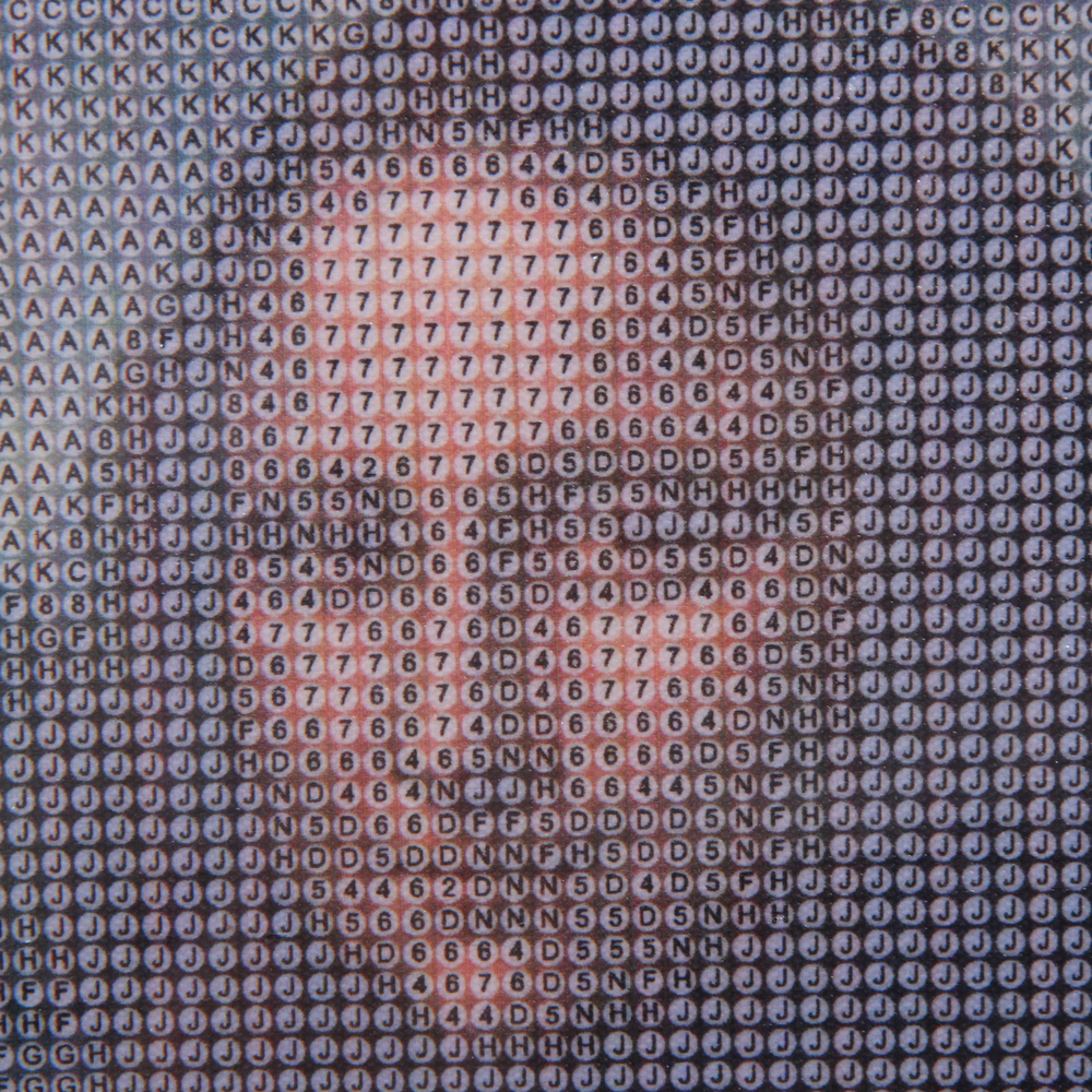 Алмазная мозаика на подрамнике с полным заполнением «МИР ЯРКИХ КРАСОК», репродукция с котиком, 30*40см