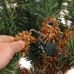 Елка «Лесное очарование» 150 см, ПВХ, шишки (580 веток)