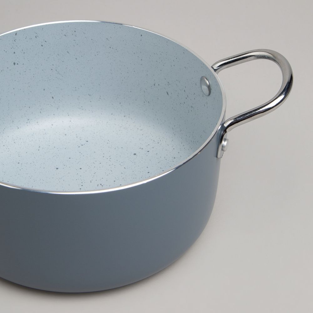 КАСТРЮЛЯ AGNESS С АНТИП. ПОКР. И СТЕКЛ. КРЫШКОЙ 1350 МЛ, 16*8 СМ