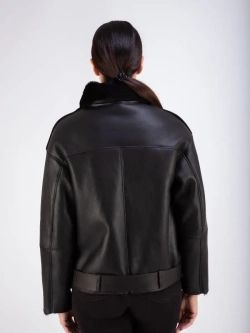 Дубленка женская натуральная зимняя