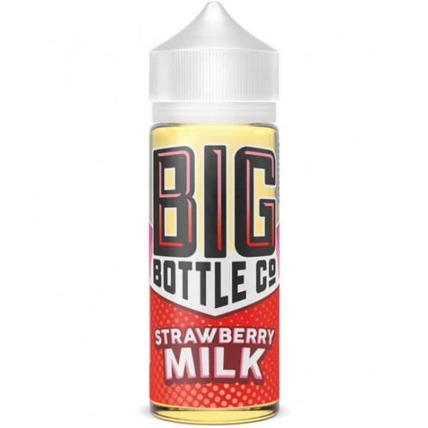 Купить Жидкость Big Bottle Strawberry Milk (Original) - 120 мл