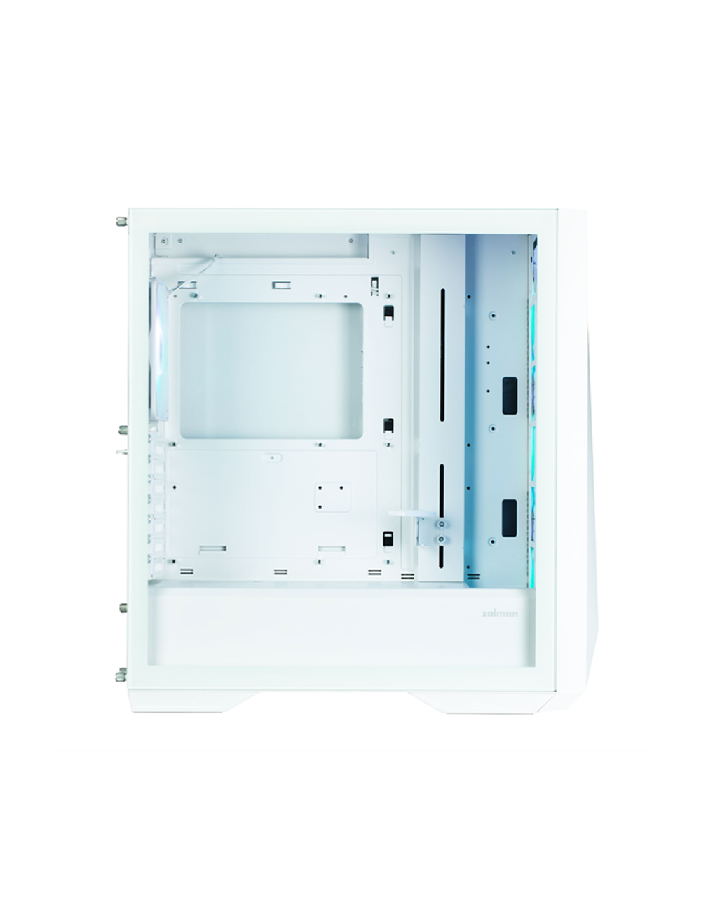 Корпус ZALMAN Z9 Iceberg MS, EATX, WHITE, WINDOW, 4x3.5", 5x2.5", 2xUSB2.0, 2xUSB3.0, 1xUSB 3.1 Gen2 Type-C, FRONT 3x140mm ARGB, REAR 1x140mm ARGB