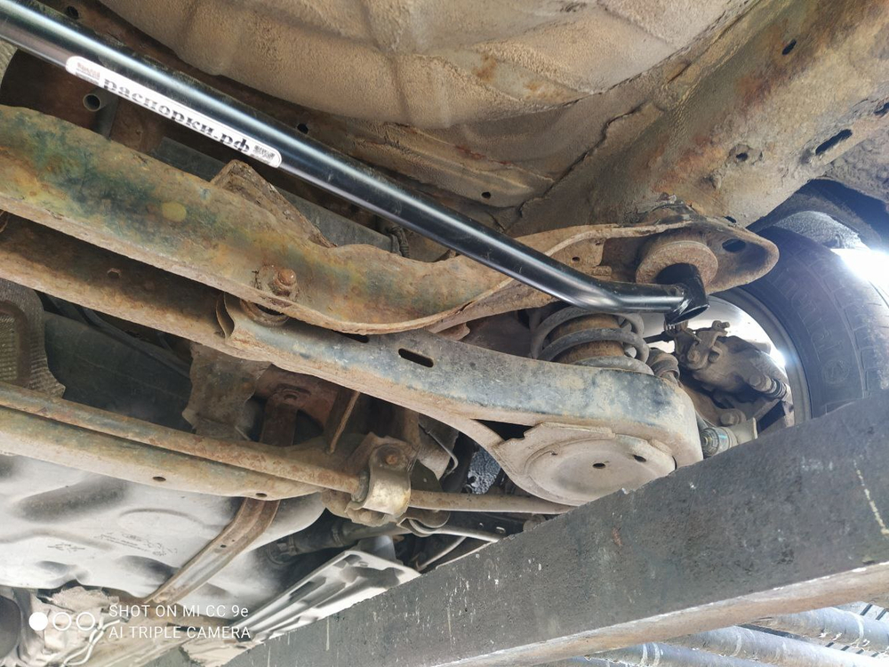 Усилитель заднего подрамника (сзадии) Volvo S80 2 и Volvo XC70 3 и Ford Mondeo 4 (ПОД ЗАКАЗ)
