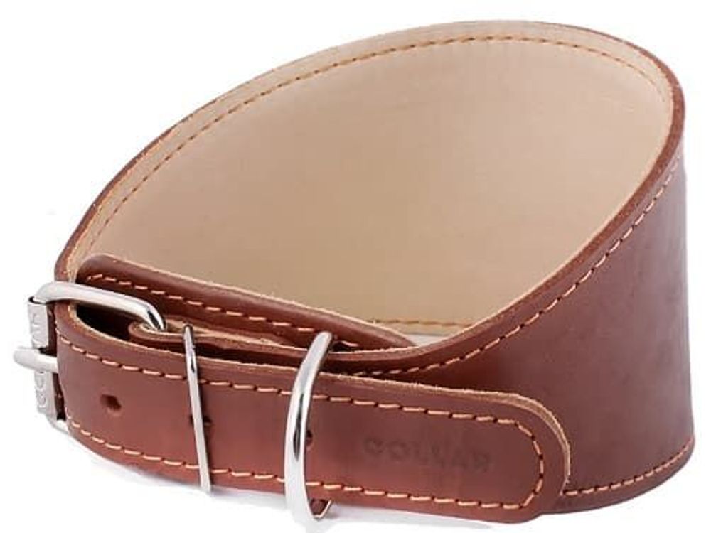 Ошейник "CoLLaR" для борзых (ширина 25 мм,длинна 37-45 см) коричневый 20116 Ошейник "CoLLaR" для борзых (ширина 25 мм,длинна 37-45 см) коричневый 20116