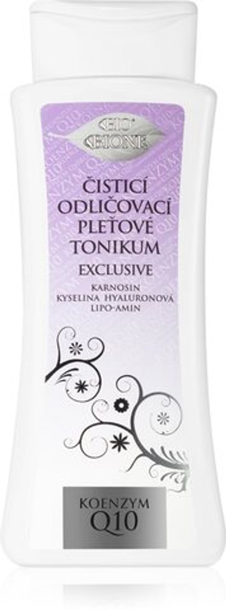Bione Cosmetics Exclusive Q10 - очищающий тоник для снятия макияжа /   255  ml  / GTIN 8595061607197