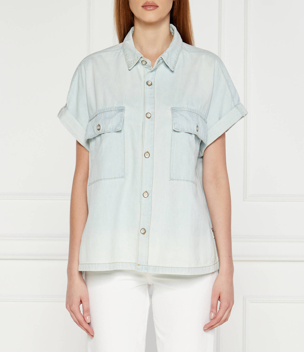 Рубашка One Teaspoon - голубой(26140)