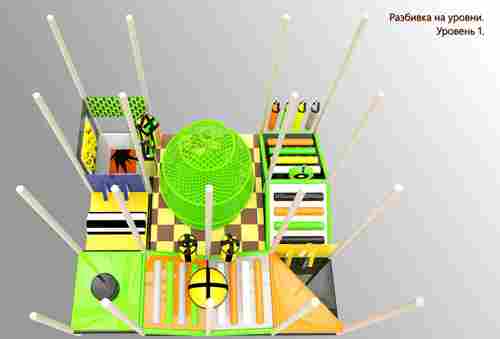 Детский игровой лабиринт "Лабиринтия"