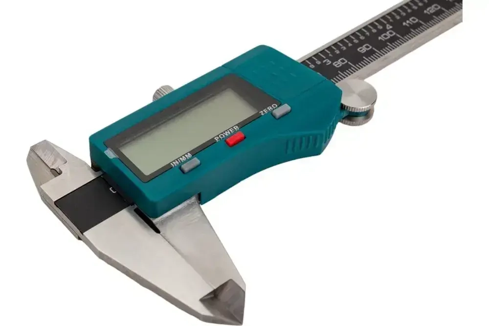 Штангенциркуль электронный KRAFTOOL 150 мм, нерж.сталь, мм/дюймы, дисплей , кейс