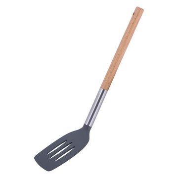 Лопатка с отверстием нейлоновая Kamille KM-8850 (35 см) с деревянной ручкой