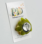 Брошь Pankigno Design с бутоном георгина