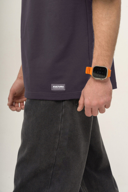 Футболка KUL'TURA OverSize "Basic" Фиолетовый