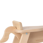 Конь качалка декоративный 86х48, Тадео, массив березы, в натуральной отделке, Dipriz