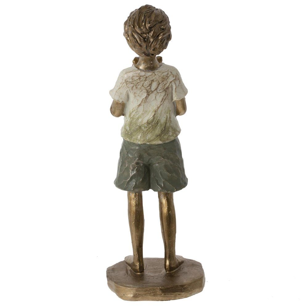 GAEM Фигурка декоративная "Мальчик с кошкой", L5,5 W4,5 H16 см