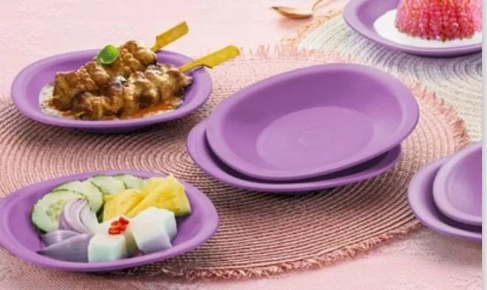 Тарелка десертная, 4шт., Tupperware .