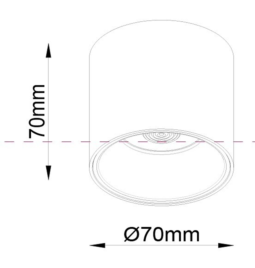 Накладной светильник Maytoni Technical C064CL-L12B3K