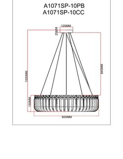 Подвесная люстра Arte Lamp