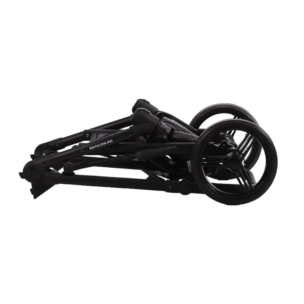 Коляска 2в1 Bebetto MAGNUM LIGHT PRO light pro 02 (шалфей кожа)