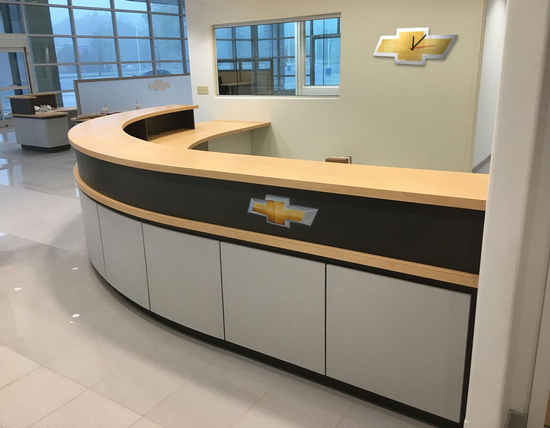 Настенные часы "CHEVROLET"